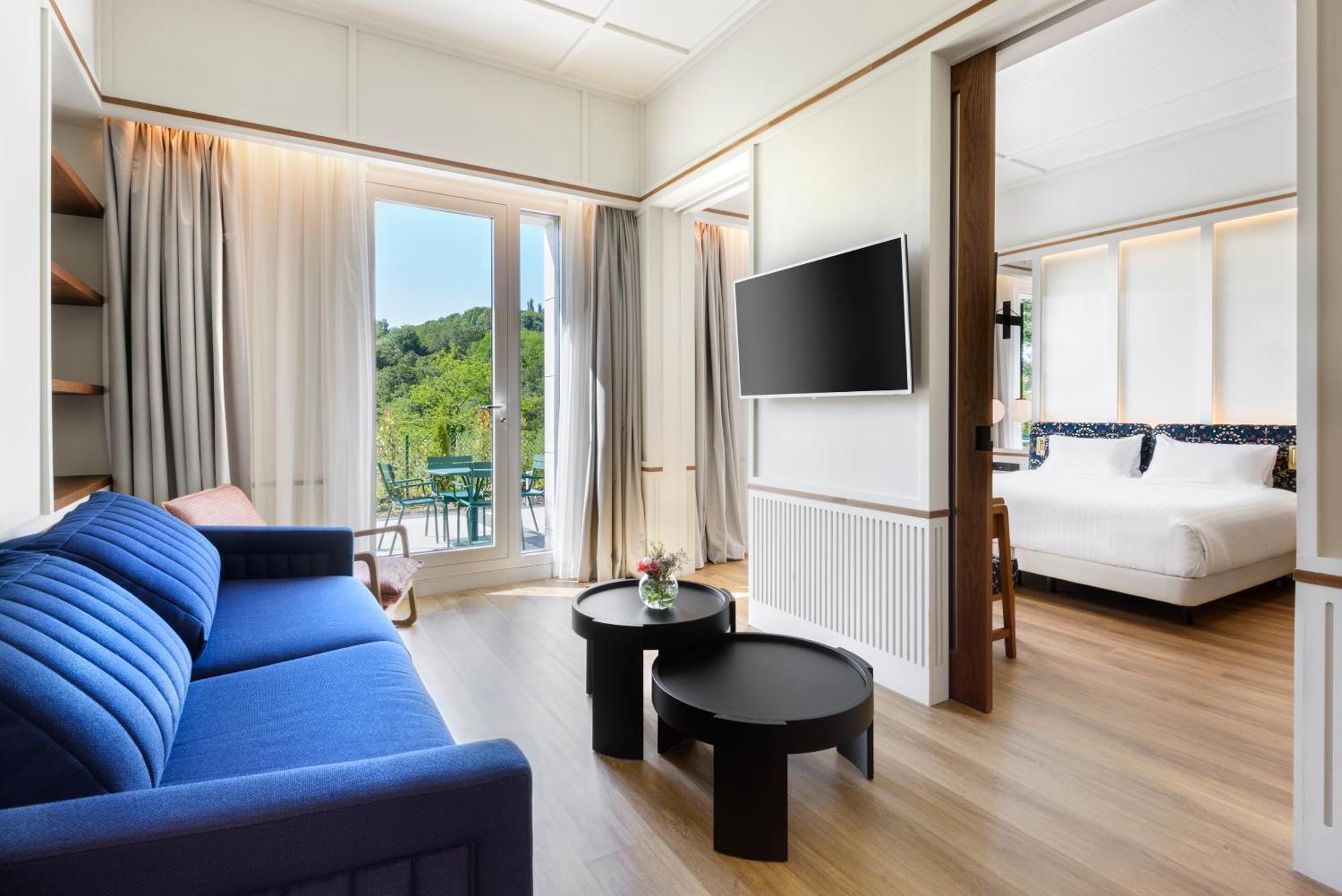Suite mit eigenem Garten